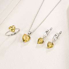 Amazon AliExpress Heart-Shaped Jewelry Set (3 Pieces)