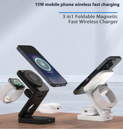 TRIO FOLDING WIRELESS CHARGER