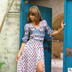 European Bohemian Style Maxi Dress (Popular on AliExpress)