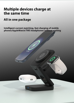 TRIO FOLDING WIRELESS CHARGER