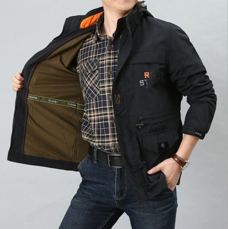 Adventure Men's Hooded Jacket
