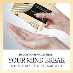 10pcs/set SADOER 24K Gold Moisturizing Facial Mask skincare Firming Nourishing Smooth Rejuvenation Face Sheet Mask Skin Care