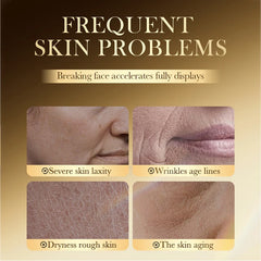 10pcs SADOER Golden Collagen Facial Masks Moisturizing Anti-Aging Anti Wrinkles Face Mask Sheet Collagen Masks Skin Care Product
