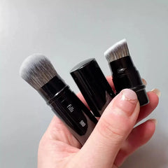 1pc Portable Dual ended Foundation Makeup brush Travel size Powder Base Make up brushes Angled Liquid Foundation Beauty tool 980