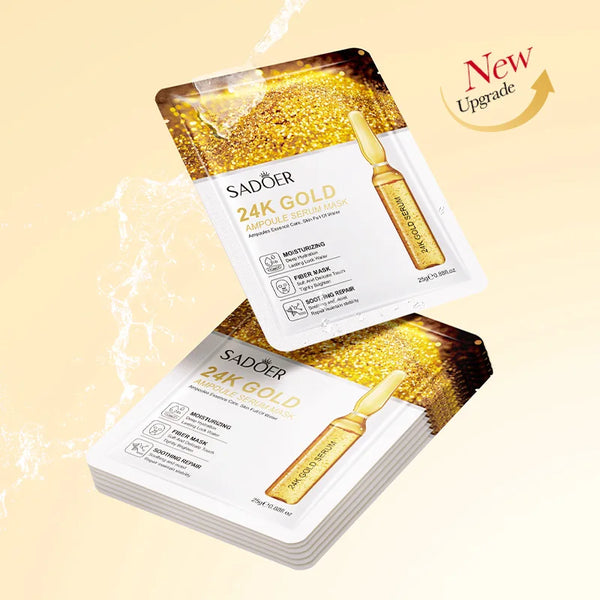 Golden Glow Facial Masks