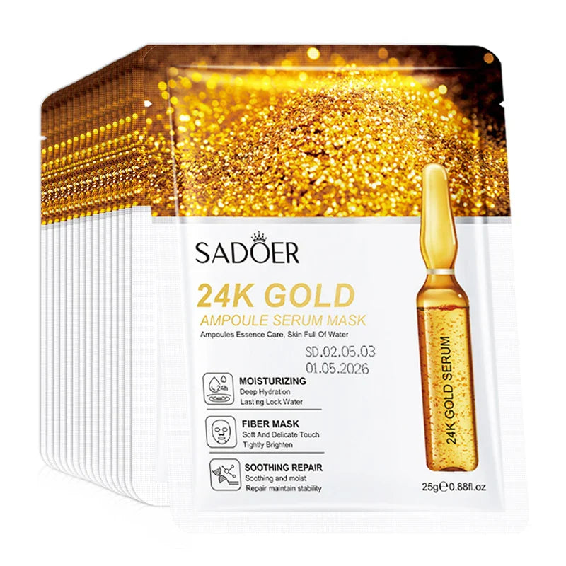 Golden Glow Facial Masks