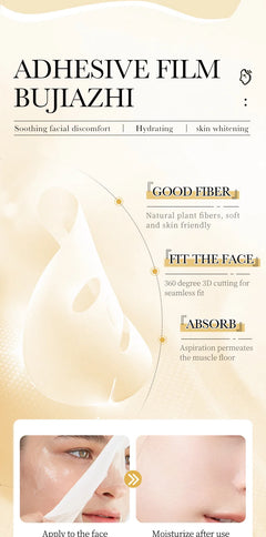 30pcs SADOER 24K Gold Vitamin C Hyaluronic Acid Face Mask Facial Moisturizing Anti Wrinkle Hydrating Facial Masks Skin Care