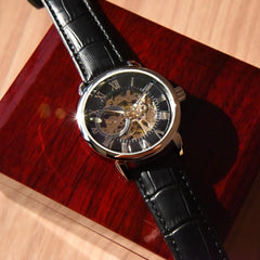 Personalize a watch with a message card