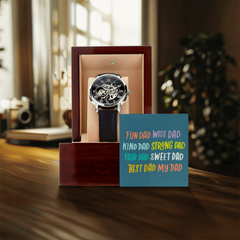 Personalize a watch with a message card