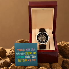 Personalize a watch with a message card