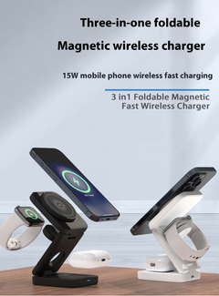 TRIO FOLDING WIRELESS CHARGER
